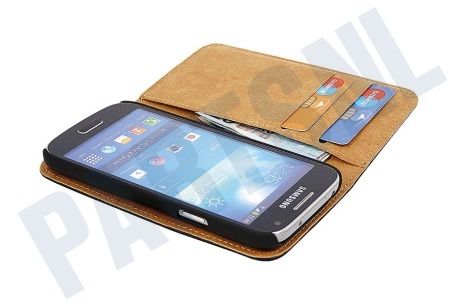Sonim Book Case met Creditcard sleuven, Wit, Leder