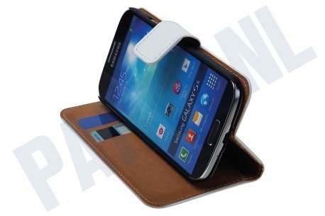 Sonim Book Case met Creditcard sleuven, Wit, Leder