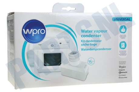 WPRO UCD003 Afvoerset Voor luchtafvoerdroger 100mm