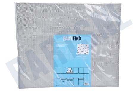 Pelgrim Afzuigkap Afzuigkap filter aluminium, 2-laags, wasbaar