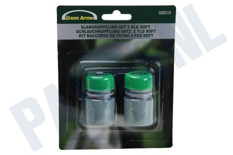 Green-Arrow Verbindingsstuk Snelkoppeling + stop soft