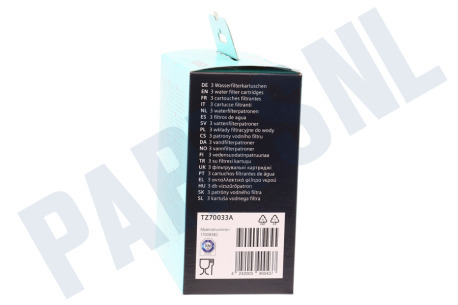 Siemens Koffiezetapparaat TZ70033A Waterfilter EQ series, 3 stuks