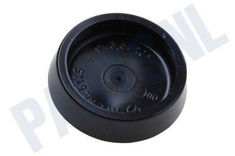 Dps Plugstop zwart 44mm