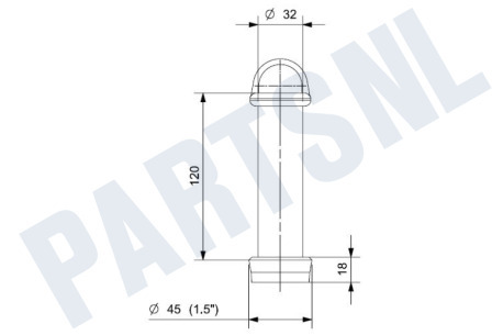 Reginox R20234 Standpijp