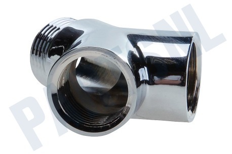 Dps Verbindingsstuk Y model chr. 1/2x1/2x1/2'