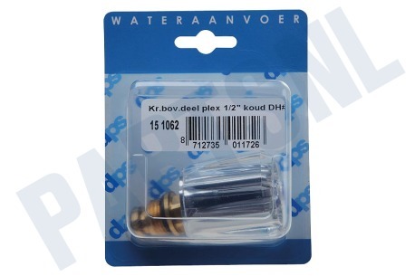 Dps Kraanbovendeel plexi 1/2' koud