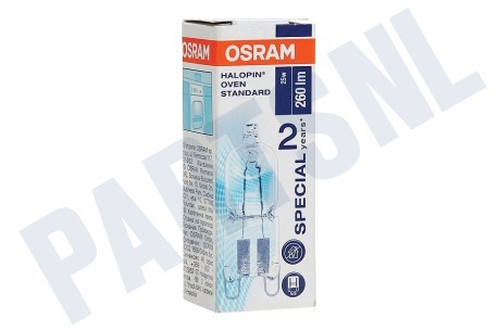 Osram Halopin Oven G9 25W 230V 260lm 2700K