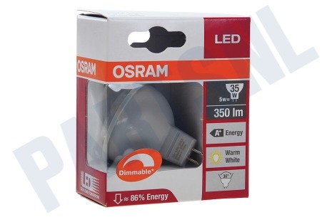 Osram LED Superstar MR16 36 Graden Dimbaar 5W GU5.3 350lm
