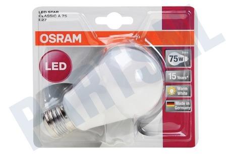 Osram LED Star Classic A75 Mat 9W E27 1055lm