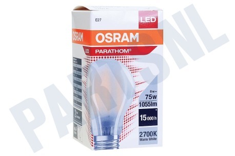 Osram 4058075287525 Parathom Retrofit Classic A75 Mat 8W E27
