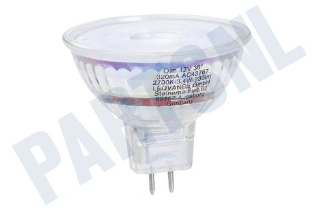 Osram 4052899957589 Parathom Reflectorlamp MR16 GU5.3 Dimbaar 3W