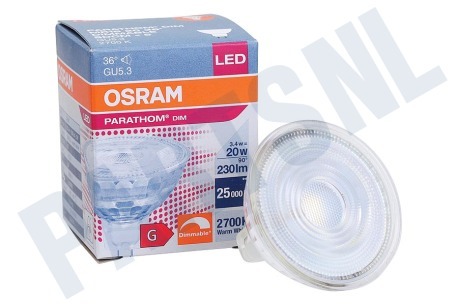 Osram 4052899957589 Parathom Reflectorlamp MR16 GU5.3 Dimbaar 3W