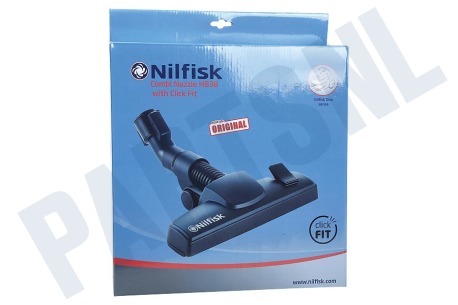 Nilfisk Stofzuiger 128389333 Combizuigmond HB38 met Click Fit
