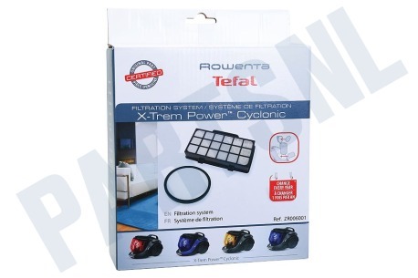 Rowenta Stofzuiger ZR006001 X-Trem Power Cyclonic Filtersysteem