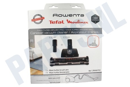 Rowenta Stofzuiger ZR900701 Zuigmond Maxi turboborstel met adapter 32-35mm