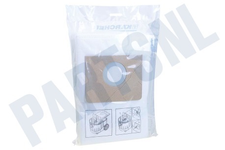 Karcher Stofzuiger 6.907-479.0 Stofzuigerzakken Fleece