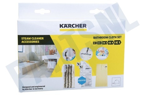 Karcher 2.863-266.0 EasyFix Microvezel Doekenset Badkamer