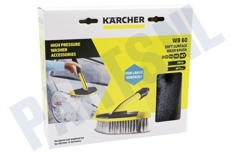 Karcher Hogedruk 2.643-233.0 Grote Oppervlak Wasborstel WB60