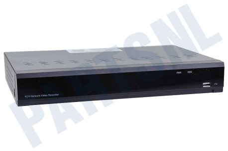 MEKO 7834-MK-2 4 Kanaals POE AI 4K Netwerk Recorder