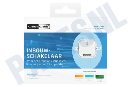 KlikAanKlikUit ACM-2000 Inbouw Schakelaar