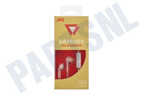 JVC HA-F19M-PT Retro Oordopjes Roze Taupe