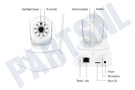 Eminent EM6325 Camline Pro Pan/Tilt 720p HD IP Camera