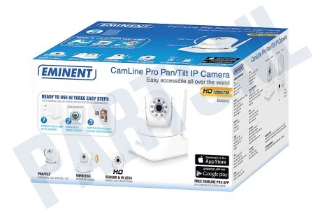 Eminent EM6325 Camline Pro Pan/Tilt 720p HD IP Camera