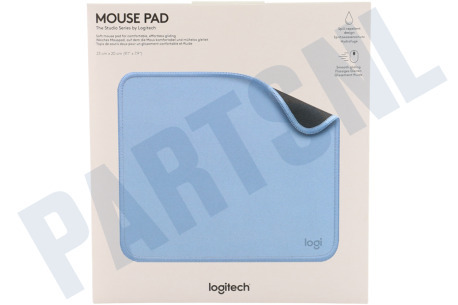 Logitech 956-000051 Muismat Studio Series, Blauw