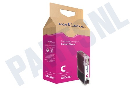 Wecare Canon printer Inktcartridge CLI 8 Magenta + chip