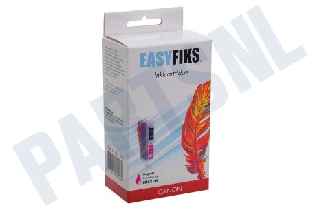 Canon Canon printer Inktcartridge CLI 521 Magenta + Chip