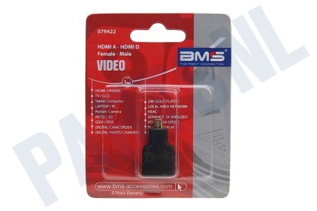 BMS Adapter HDMI contra - micro HDMI