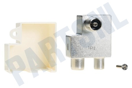 Braun Telecom POA 1 UPC Verdeel element Push on IEC splitter