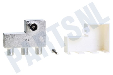 Braun Telecom POA 3 UPC Verdeel element Push on IEC 3-weg splitter
