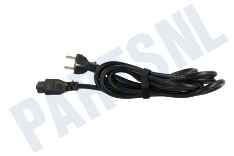 Easyfiks Netvoedingskabel C5, 230V, 10 Amp, 3x0.75mm2, 2,5Meter