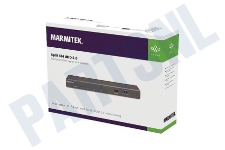 Marmitek 08325 HDMI Splitter 4K60 (4:4:4) UHD support 1 in 4 out