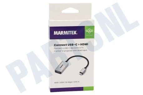Marmitek Adapter USB-C > HDMI