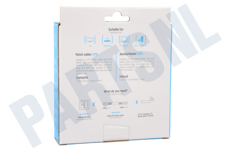 Technetix CAT6-2M-SHOP CAT6 UTP Aansluitkabel RJ45 2 Meter