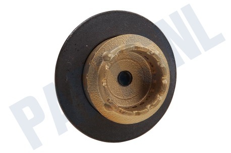 Atag Fornuis 37782, C00037782 Vlamverdeler paddestoel 37mm zwart