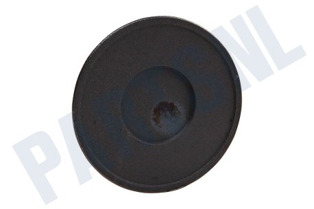 Indesit Fornuis 92492, C00092492 Branderdeksel Sudder zwart 51mm