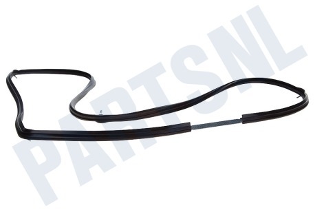 Bauknecht Oven-Magnetron Deurrubber Met haakjes en metalen strip.
