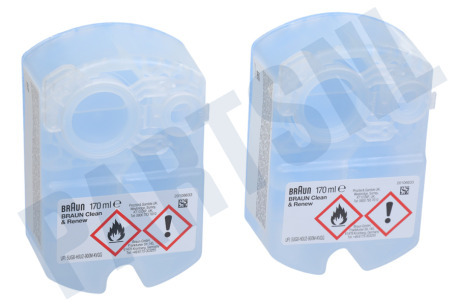 Braun Reiniger Clean & Renew cartridge 2x