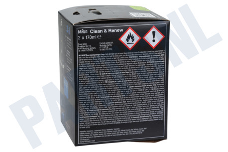 Braun Reiniger Clean & Renew cartridge 2x