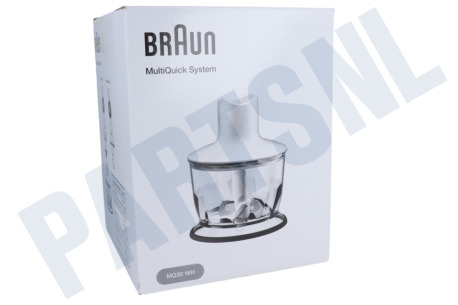 Braun MQ30 Hakmolen MQ30 Hakmolen, Wit, 500ml