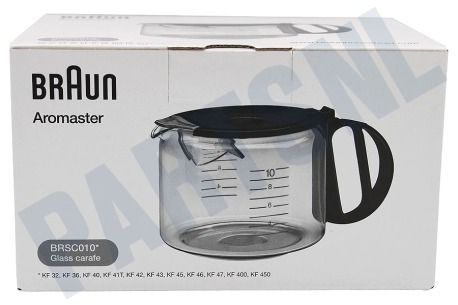 Braun Koffiezetapparaat Koffiekan 10 kops -met aroma lock-