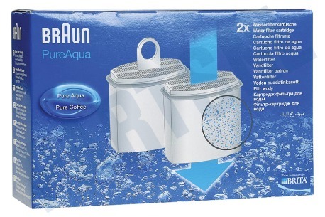 Braun Koffiezetapparaat KWF 2 Waterfilter vermindert kalk en chloor