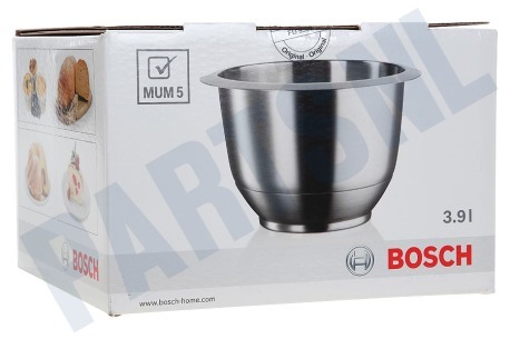 Bosch Keukenmachine MUZ5ER25 RVS Mengkom voor MUM 5