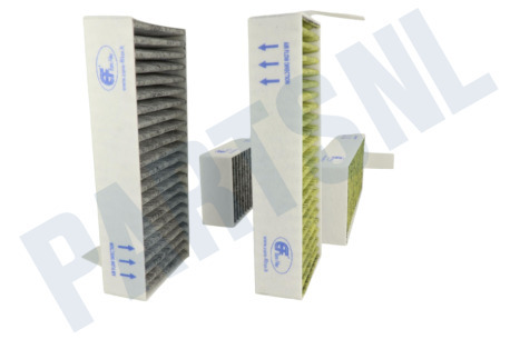 Bosch Afzuigkap Filter Koolstoffilter, 4 stuks