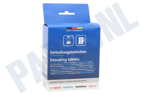 Bosch Koffiezetapparaat 311294, 00311294 Ontkalker Voor koffiezetapparaten en waterkokers TCZ6002