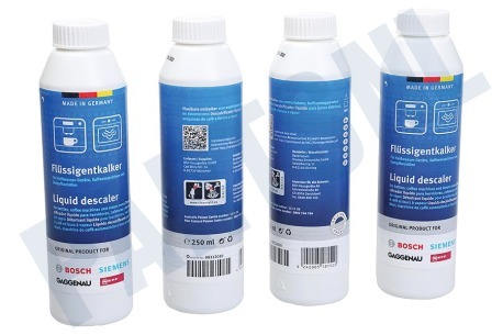 Siemens Koffiezetapparaat 312013, 00312013 Ontkalker 4x 250ml