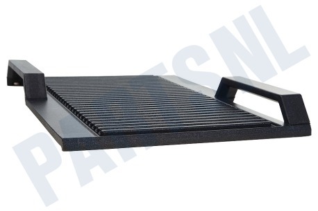 Siemens Fornuis HEZ390522 Grillplaat Voor FlexInduction, geribbeld
